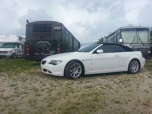 Stunning 2007 bmw 6 series convertible