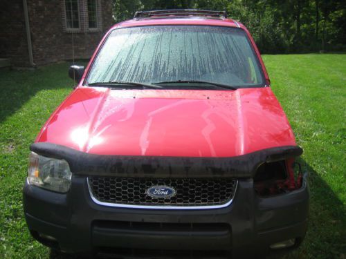 2002 Ford Escape with damage, runs really good with clean title, image 4