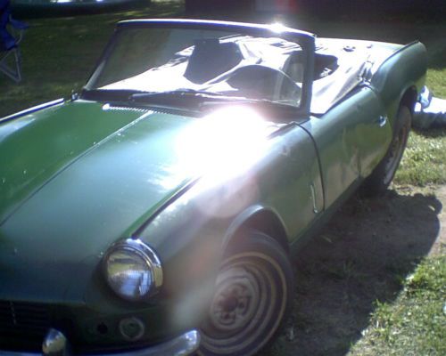 1966 triumph spitfire, conv, 4-cyl, stick, ez project, cool old clasic, getting