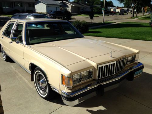 1985 mercury grand marquis ls sedan 4-door 5.0l