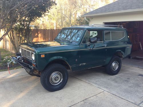 1976 international harvester scout ii 4x4