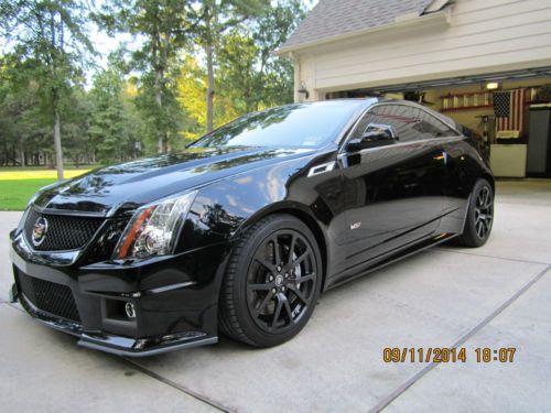 2012 black raven cadillac ctsv