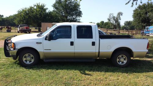 2001 ford f-250 super duty lariat crew cab pickup 4-door 7.3l