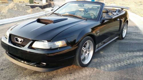 2002 steeda ford mustang gt premium convertible serial# 2002-047