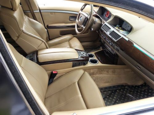 2007 bmw 750li base sedan 4-door 4.8l