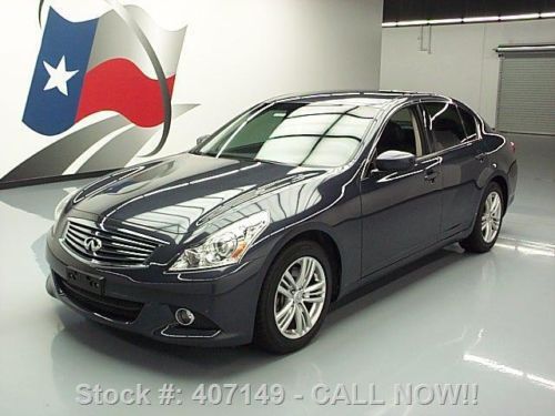 2010 infiniti g37 sedan automatic leather xenon 66k mi texas direct auto