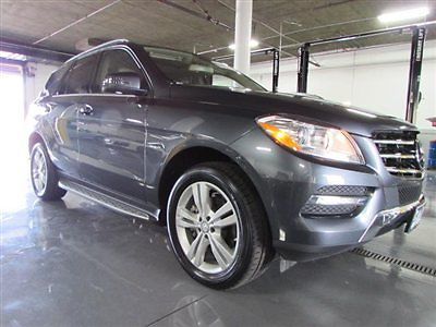 12 mercedes benz ml350 4matic gray navigation dvd player