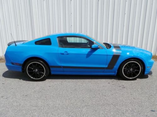 Boss 302 manual coupe 5.0l cd 6-speed manual pilot production #pp0010