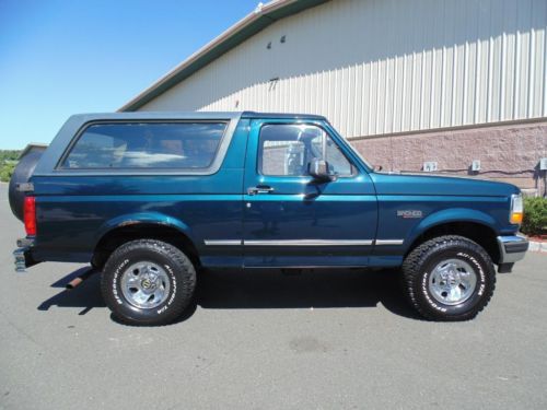1995 ford bronco xlt 4x4  low reserve !!!