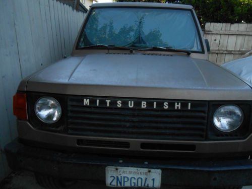 1988 mitsubishi montero 4wd 2.6l engine automatic