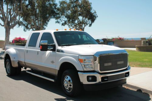 Ford f350 dually one owner, every option with extended warranty bumper to bumper