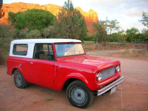 1965 international scout 80 : rust free california truck : no reserve!