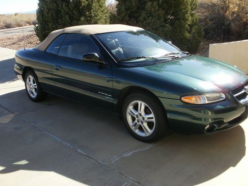 1997 chrysler sebring jxi convertible 2-door 2.5l