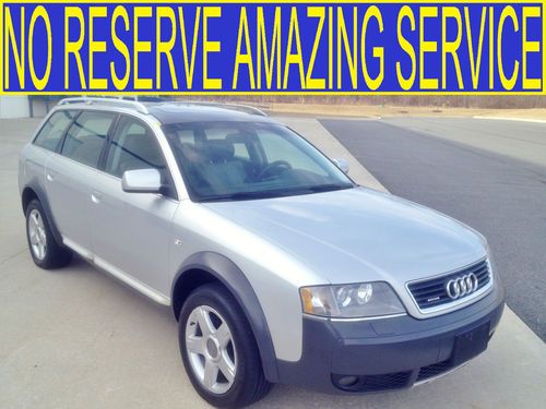 No reserve full service biturbo quattro leather sunroof awd avant a4 a6 a8