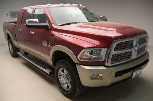 2013 laramie longhorn mega 4x4 navigation sunroof leather heated cummins diesel