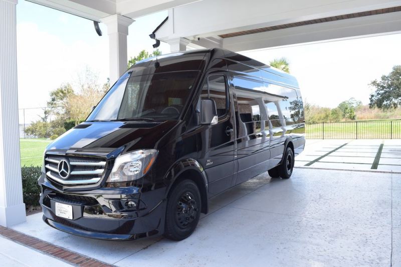 2016 mercedes-benz sprinter limo party bus 3500