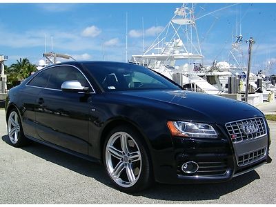 1 owner! clean hist! audi s5 quattro! premium plus! nav! 6spd! 19" whls! fl car!