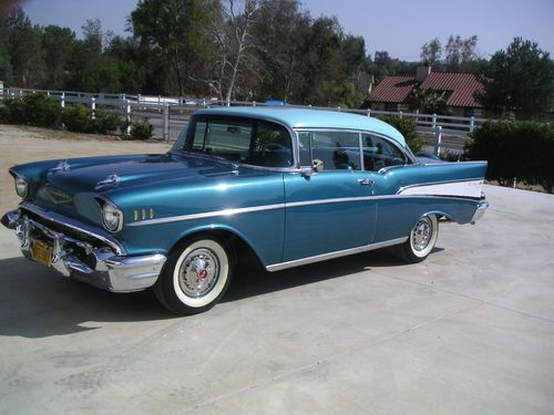 1957 chevrolet belair 2 dr hardtop