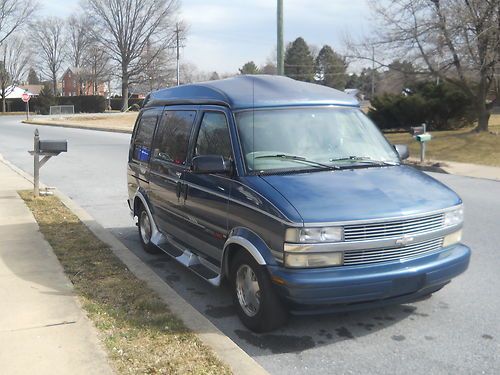 2000 chevrolet astro coversion loaded van