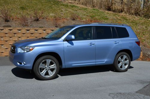 2008 toyota highlander sport sport utility 4-door 3.5l awd, wave line pearl