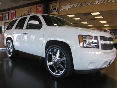 2007 chevrolet tahoe lt leather 22 inch rims