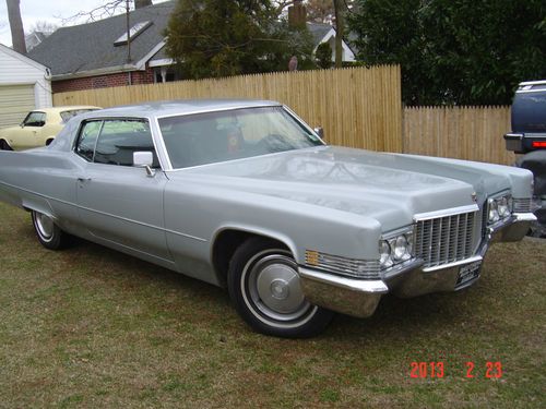 1970 cadillac coupe 83k miles calais