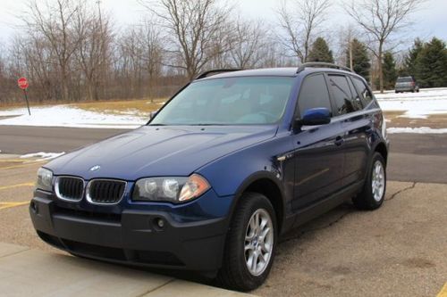 2004 bmw x3 2.5i sport utility 4-door 2.5l