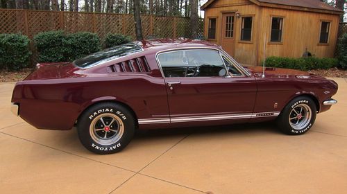 1965 mustang fastback "a code" 4 speed