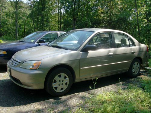 2003 honda civic lx sedan 4-door 1.7l side airbags