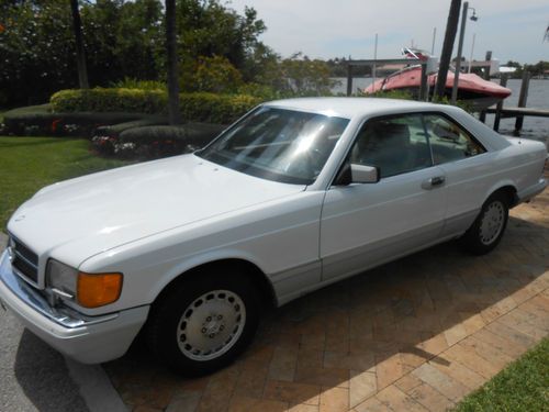 1991 mercedes-benz 560sec base coupe 2-door 5.6l