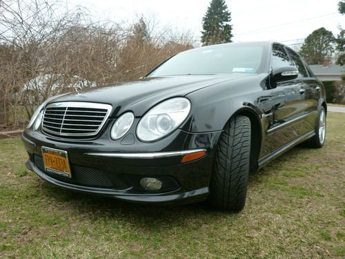 2005 e55 amg mercedes benz sedan 4-door 5.5l