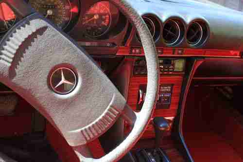 1979 MERCEDES BENZ 450SL ROADSTER - 2 Tops ORG PAINT Real Eye Catcher!, image 6