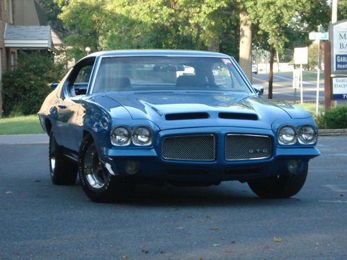 1971  pontiac  gto  455 h.o.  4-speed