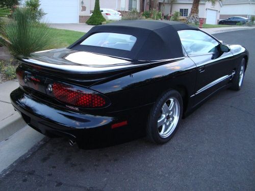 2002 Pontiac Firebird TRANS AM WS6 Triple Black Convertible, US $30,500.00, image 2
