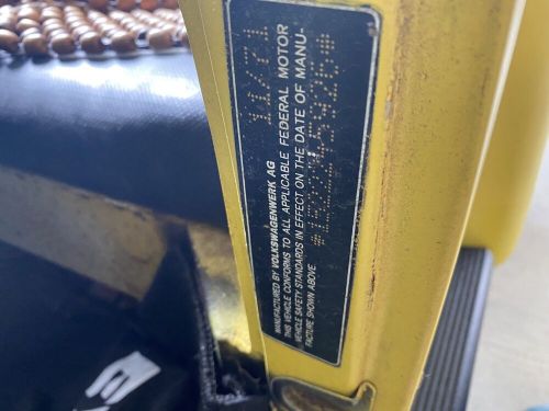 1972 volkswagen super beetle base