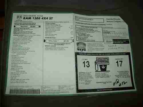 2004 Dodge Ram 1500 ST Standard Cab Pickup 2-Door, image 9