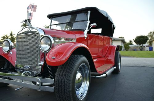 1927 ford model t touring sedan convertible