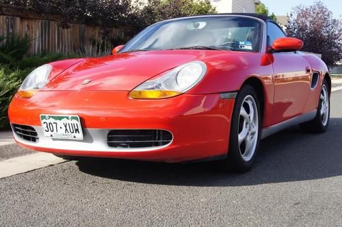 2000 porsche boxster roadster convertible 2-door 2.7l