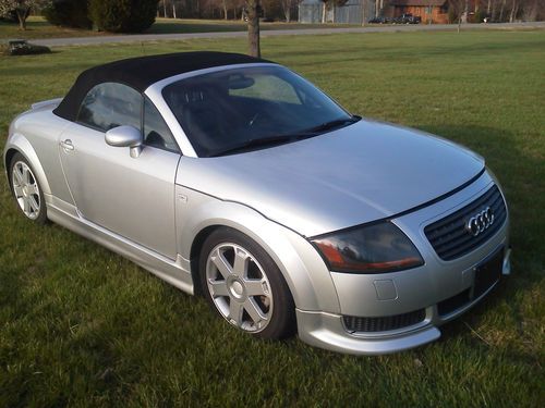 2001 audi tt base convertible 2-door 1.8l 225hp