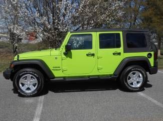 2013 jeep wrangler 4x4 4dr 4wd unlimited convertible new