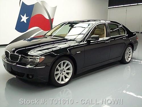 2006 bmw 750i lux seating climate seats sunroof nav 53k texas direct auto