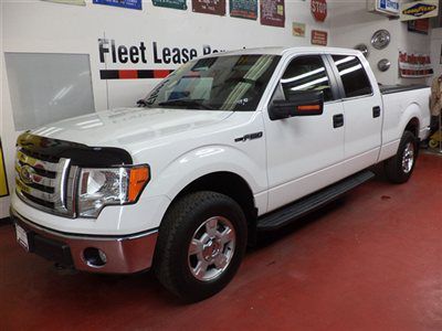 No reserve 2010 ford f-150 xlt 4x4 crew cab, 1owner off corp.lease