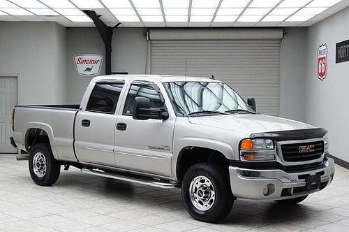 2007 sierra 2500hd diesel 2wd heated leather slt crew bose 1 texas owner