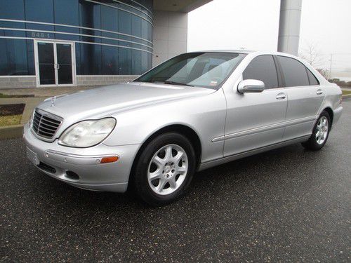 2001 mercedes-benz s430 navigation loaded low miles clean