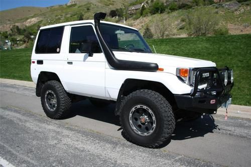 1985 toyota land cruiser bj70 diesel us registered left hand drive ome warn bfg