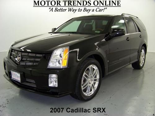 Srx awd navigation dvd pano roof 20s 3rd seats htd seats 2007 cadillac srx 66k