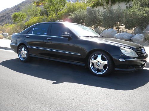 2002 mercedes-benz s500 base sedan 4-door 5.0l