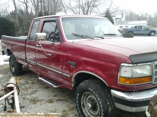 Ford f-250 4wd extended cab truck