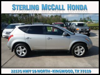 2004 nissan murano 2wd sl v6 suv leather,sunroof,bose sound system,cruise