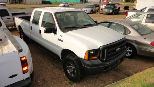 2006 ford f-250 super duty xl crew cab pickup 4-door 5.4l